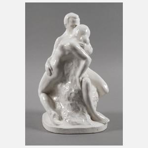 Meissen Teichert "Der Kuss"