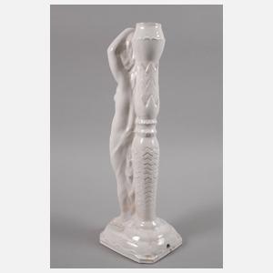 Lampenfuß mit weiblichem Akt Art déco