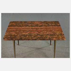 Beistelltisch mit Marmorplatte