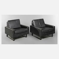 Paar Ledersessel "Conseta"111