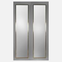 Paar übergroße Spiegel111