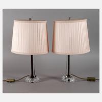 Flygsfors Schweden Paar Tischlampen111