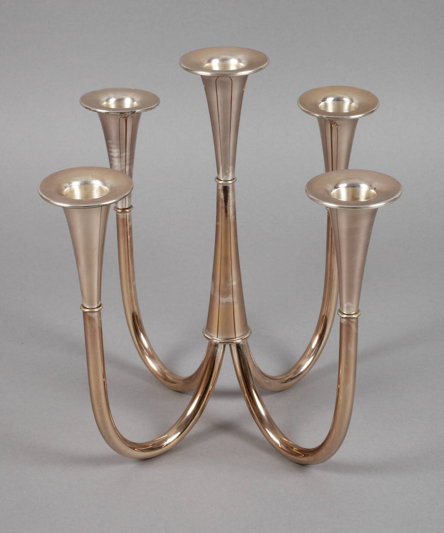 WMF Geislingen Leuchter Wilhelm Wagenfeld