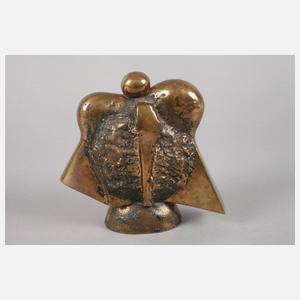 Abstrakte Komposition als Engel