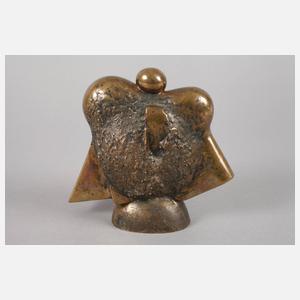 Abstrakte Komposition als Engel