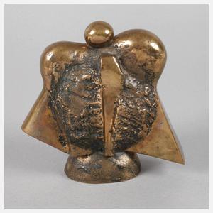 Abstrakte Komposition als Engel