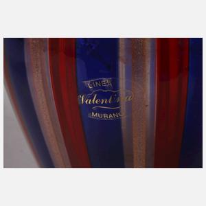 Murano zwei Vasen "Linea Valentina"