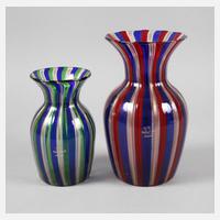 Murano zwei Vasen "Linea Valentina"111