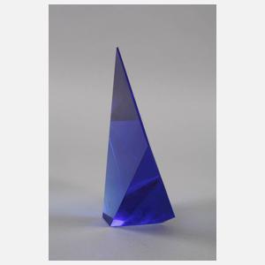 Drei moderne Glasskulpturen