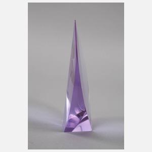 Drei moderne Glasskulpturen