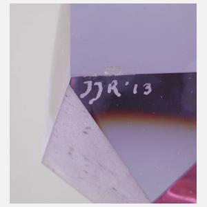 Drei moderne Glasskulpturen