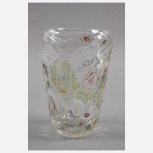 Železný Brod Vase Emailmalerei