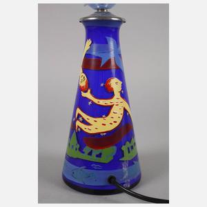 Erwin Eisch Tischlampe Studioglas