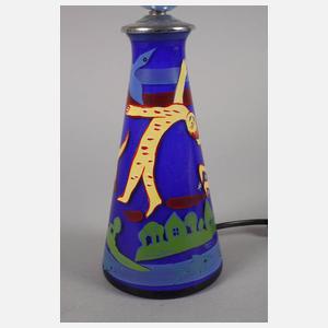 Erwin Eisch Tischlampe Studioglas