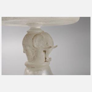 Große Aufsatzschale mit Elefant