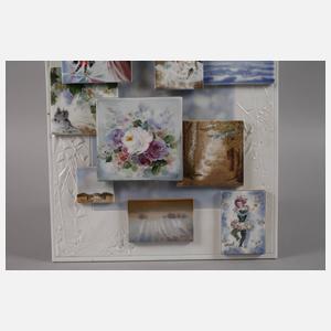 Meissen Bildplatte Hommage an Heinz Werner