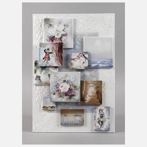 Meissen Bildplatte Hommage an Heinz Werner