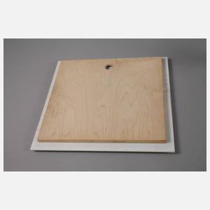 Meissen Bildplatte Landschaft mit Profilrahmen