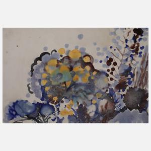 Bildplatte Blumenstillleben