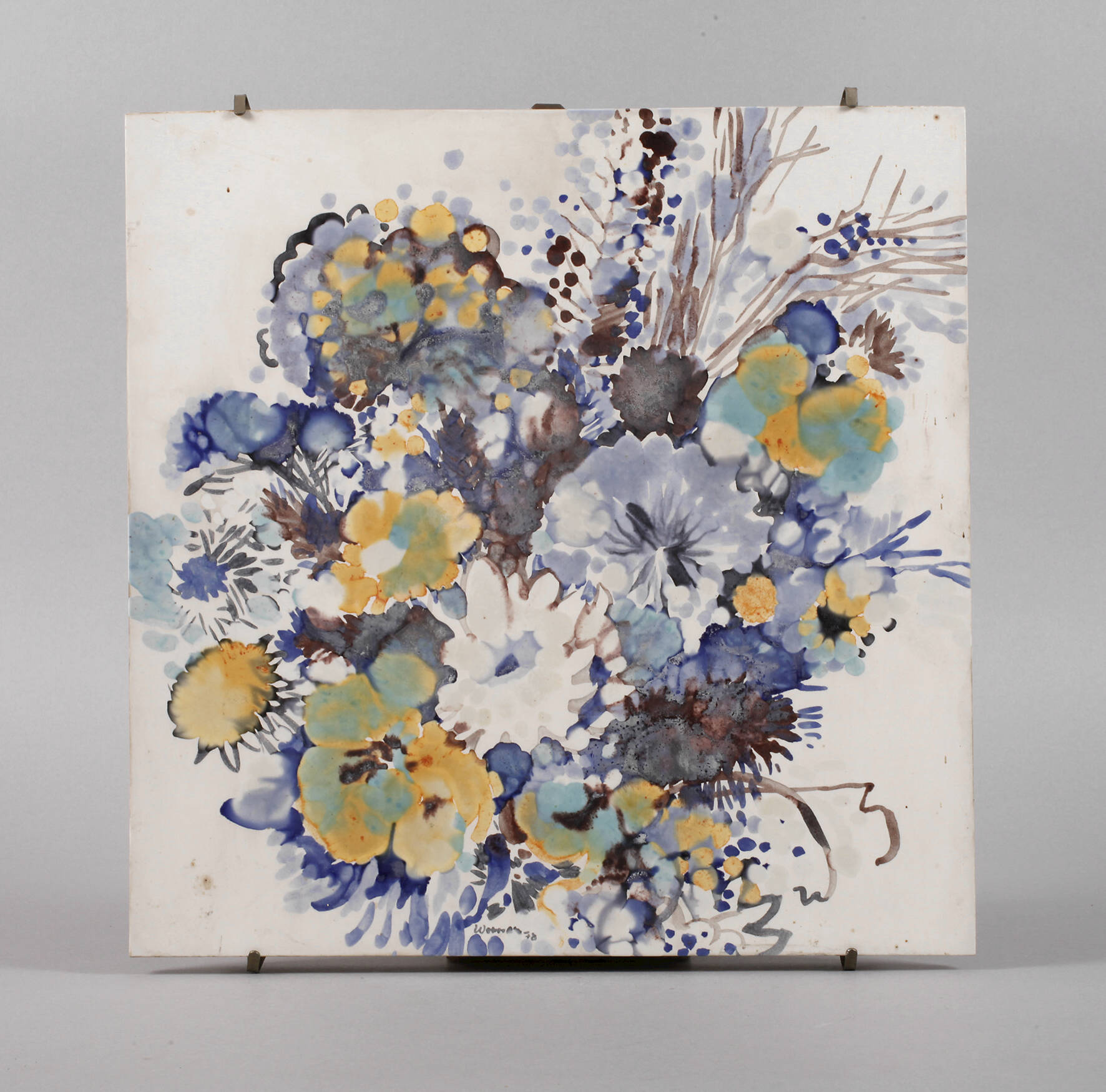 Bildplatte Blumenstillleben