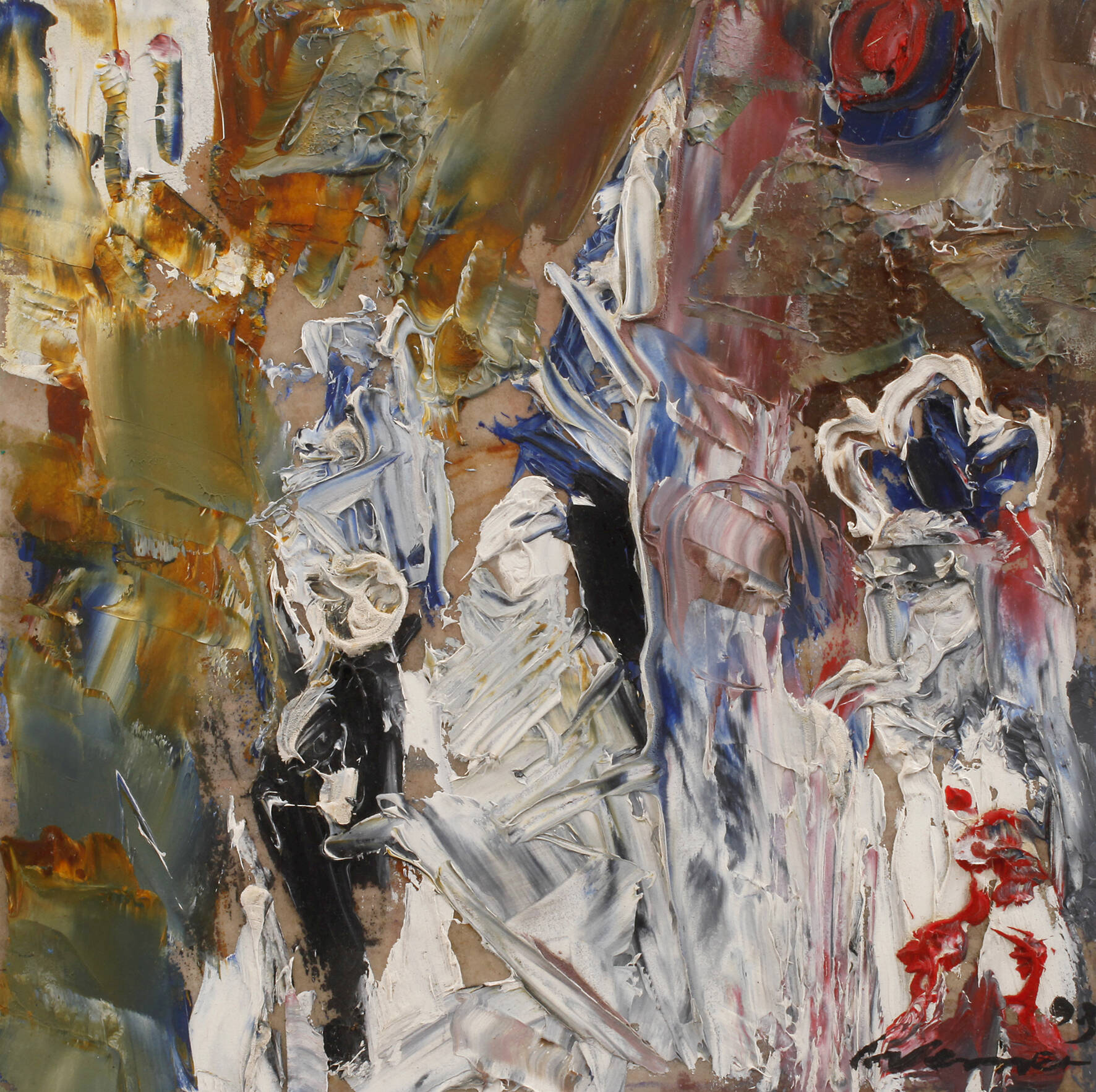 Bildplatte abstrakte Komposition