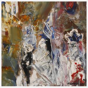 Bildplatte abstrakte Komposition