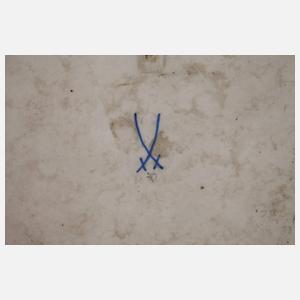 Meissen Bildplatte Fische