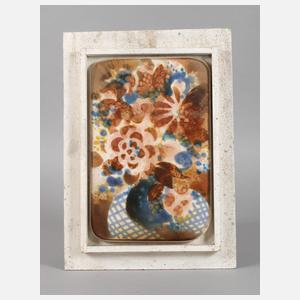 Bildplatte Blumenstillleben