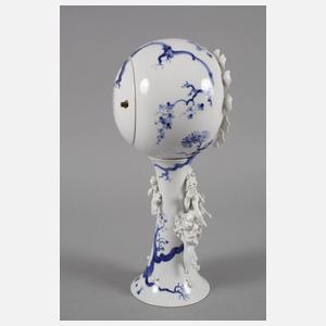 Meissen Uhrengehäuse mit Liebespaar