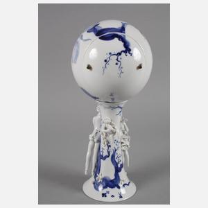 Meissen Uhrengehäuse mit Liebespaar