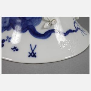 Meissen Uhrengehäuse mit Liebespaar