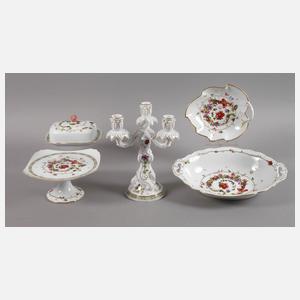 Rosenthal fünf Teile "Flower Fantasy"