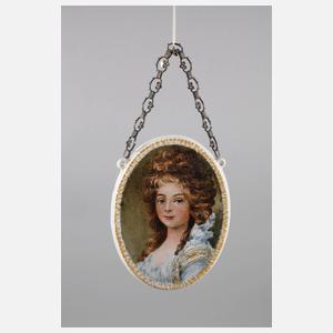 KPM Berlin Portraitplakette