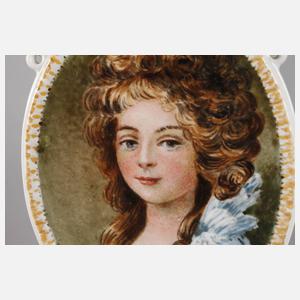 KPM Berlin Portraitplakette