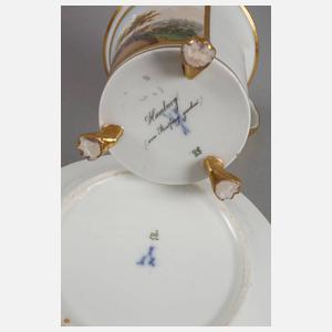 Meissen Ansichtentasse "Hamburg"