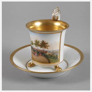 Meissen Ansichtentasse "Hamburg"