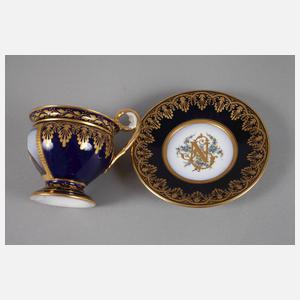 Sèvres große Portraittasse "Napoleon I."