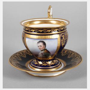 Sèvres große Portraittasse "Napoleon I."