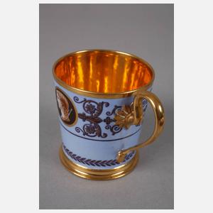 Sèvres Sammeltasse mit Arabeskenband