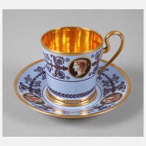 Sèvres Sammeltasse mit Arabeskenband