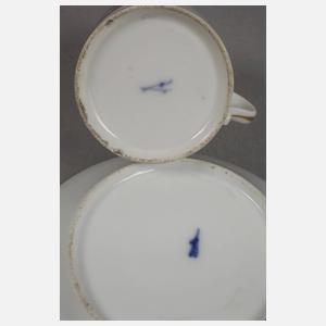 Thüringen Sammeltasse mit Camaieumalerei