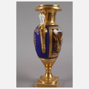 Frankreich Amphorenvase mit Vedutenmalerei