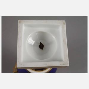 Frankreich Amphorenvase mit Vedutenmalerei