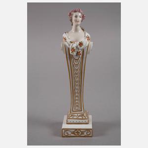 Frankreich Herme mit Frauenkopf