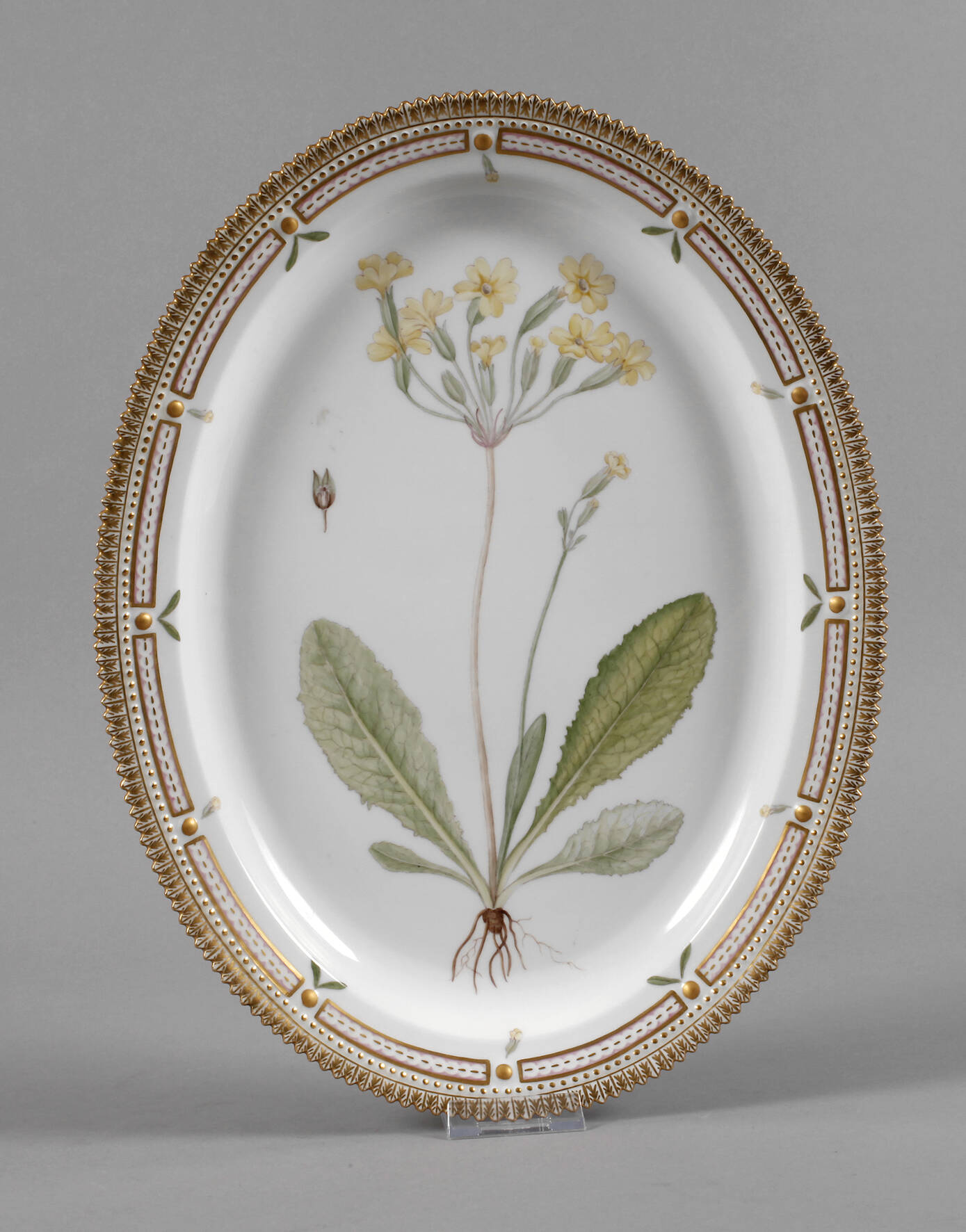 Royal Copenhagen große Platte "Flora Danica"