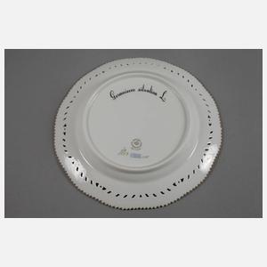 Royal Copenhagen Durchbruchteller "Flora Danica"