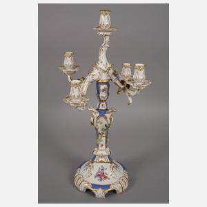 KPM Berlin Paar Girandolen "Breslauer Stadtschloss"