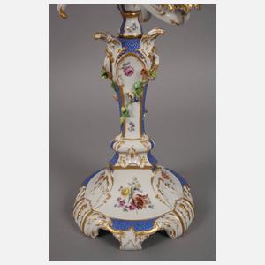 KPM Berlin Paar Girandolen "Breslauer Stadtschloss"