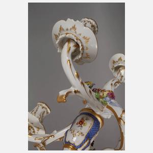 KPM Berlin Paar Girandolen "Breslauer Stadtschloss"