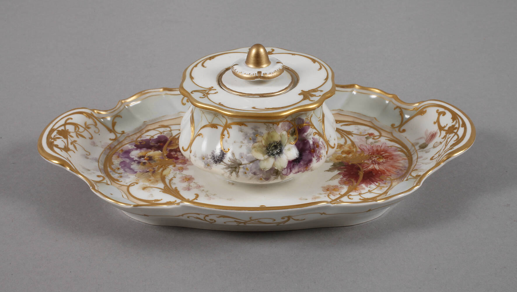 KPM Berlin Tintenzeug mit Weichmalerei